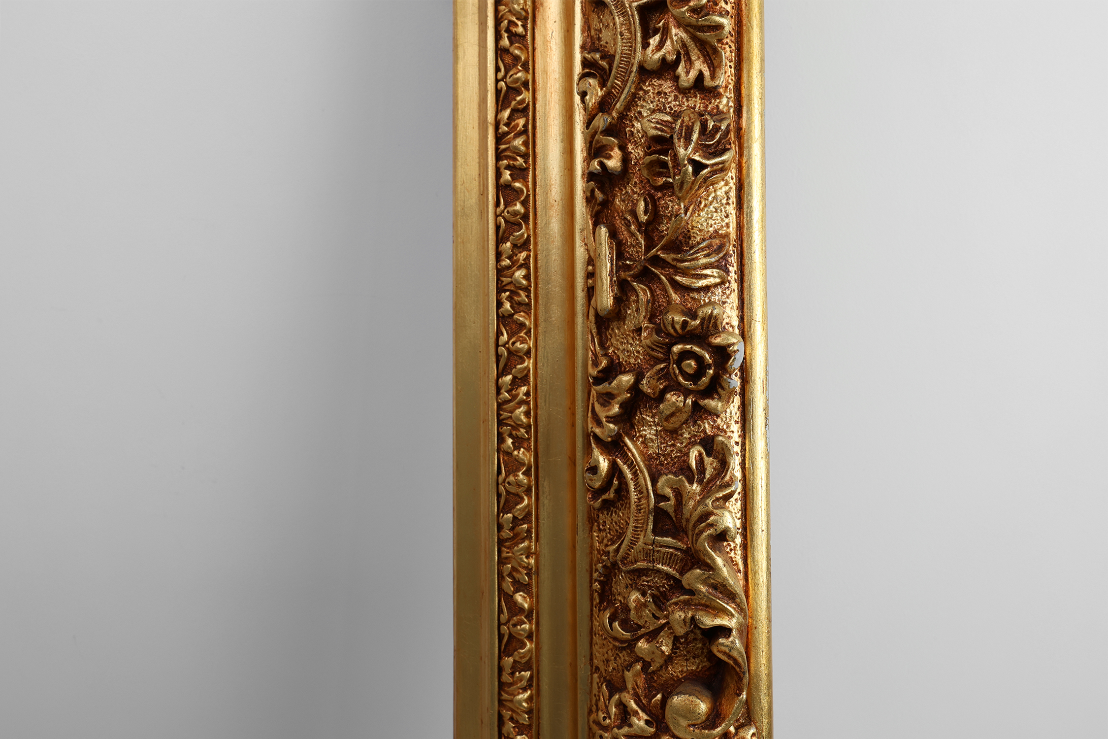 Gilded Louis XV Frame labeled and manufactured Antwerp, Belgium ca. 1850thumbnail